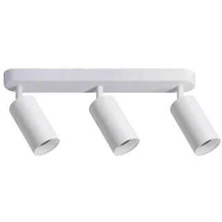 LUXULA 3-flammig schwenkbar Aluminium weiß