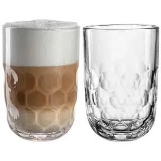 LEONARDO GOCCE Latte Macchiato Glas (1) 390 ml 2er Set