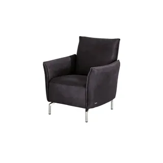KOINOR Sessel Vanda Leder 78 x 87 x 79 cm lila/violett