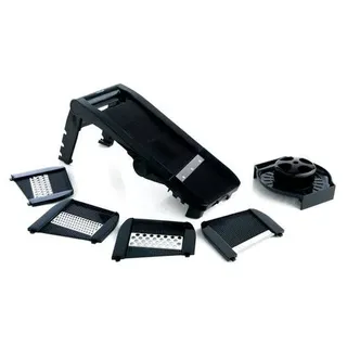 Gemüsehobel, Multi-Slicer, Mandoline, schwarz