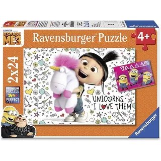 Ravensburger 07811 - Agnes und die Minions Kinderpuzzle