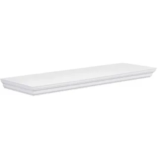Möbel Kraft Wandboard 60 x 19,5 x 3,8 cm Weiß