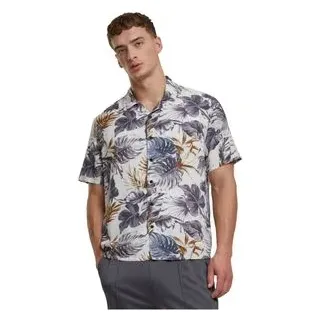 URBAN CLASSICS Freizeithemd Blau 4XL