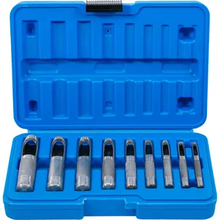 BGS Locheisen-Satz 3-12 mm 9-tlg.