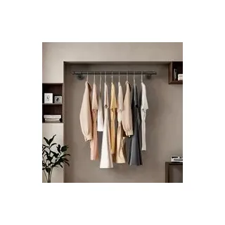 Kleiderstange für die Wand, Kleiderständer Wandmontage, Industrie-Design