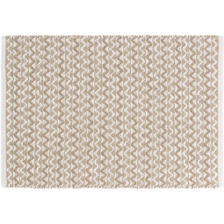 Douceur d'Intérieur Chasca rechteckiger Teppich (60 x 90 cm), Natur, Baumwolle/Polyester, Verzierungen und Metallfäden