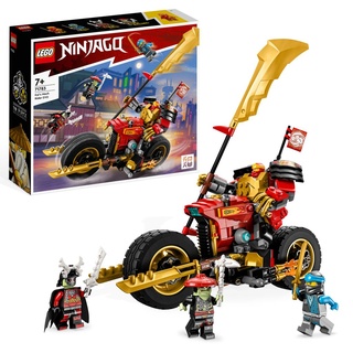 LEGO 71783 NINJAGO Kais Mech-Bike EVO, Aufrüstbares Ninja-Motorrad Spielzeug mit 2 Minifiguren – Kai und einem Skelett-Krieger für Kinder ab 7 ...