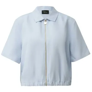 s.Oliver Kurzarmbluse Blau 40