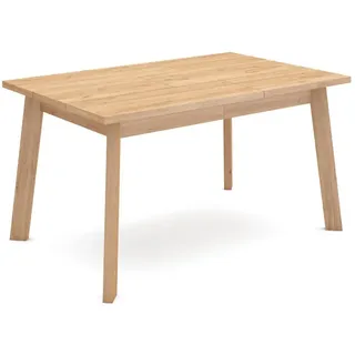 SKRAUT HOME Esstisch 140 x 75 x 90 cm beige