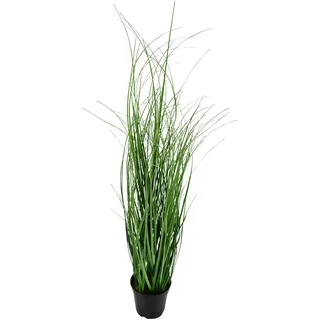 Klocke Kunstpflanzen Kleines Dekogras im Topf - Künstlich - Höhe 60cm