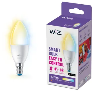 WIZ LED-Leuchtmittel Kerzenform C37 E14