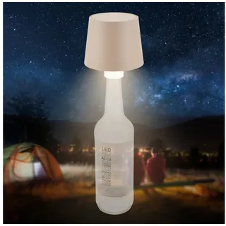 Briloner Flaschenlampe Beige