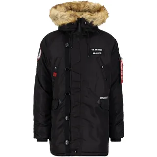 Alpha Industries N3b Airborne Jacke Black 2XL