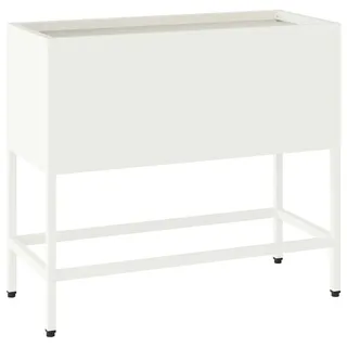 vidaXL Hochbeet 60 x 26 x 45 cm Weiß