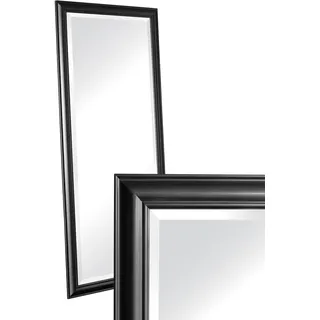 LC Home Wandspiegel Spiegel »Schlicht« schwarz 180 x 80 cm Landhaus-Stil XL Ganzkörperspiegel