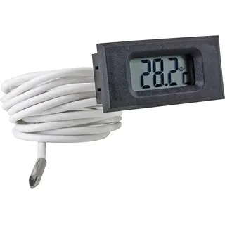 Fernthermometer -40 - 110°C mit 3,0 m Fühlerkabel und Digitalanzeige