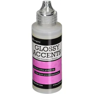 Glossy Accents, 17.8 x 10.2 x 3.6 cm, Durchsichtig