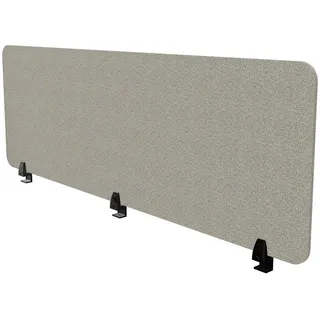 Assmann Electronic Schreibtischtrennwand VITECO 160 cm x 56 cm