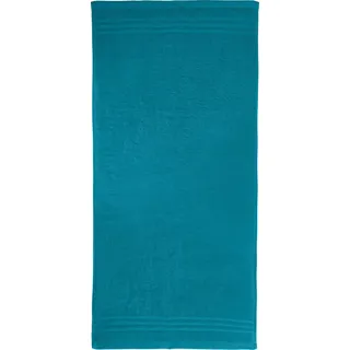 REDBEST Handtuch New York Petrol Größe 50x80 cm - leichte, weiche Qualität, saugstark, sehr strapazierfähig, 100% Baumwolle
