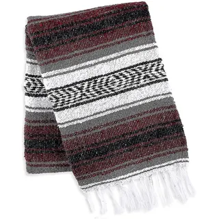 Handgewebte Mexikanische Decken Im Serape-stil, Ideal Für Strand, Camping, Picknicks Und Outdoor-aktivitäten (boho-stil) – 150 Cm X 200 Cm – D