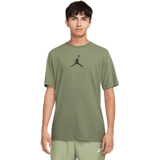 Nike Herren Jordan Jumpman T-Shirt, Sky J Lt Olive/Schwarz, S