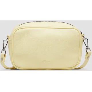 s.Oliver Camera-Bag Umhängetasche Leder-Optik Yellow