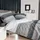 3076 platin/graphit 155 x 220 cm + 80 x 80 cm