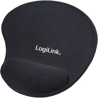 LogiLink ID0027 Mauspad mit Handballenauflage Ergonomisch Schwarz