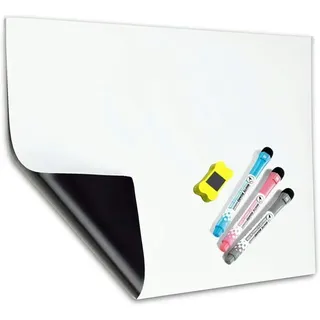 Tigrezy – Magnetische A3-whiteboard-tafel (42 X 30 Cm) – Umweltfreundliche Pet-folie – 100.000 Mal Abwischbar – Inklusive 3 Markern Und 1 Schwamm