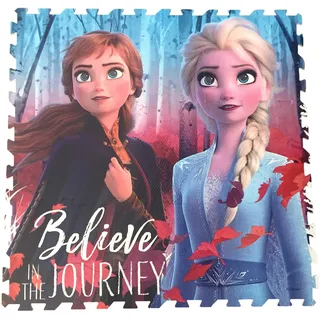 Frozen Puzzle Eva 2 Teppiche für Kinder, Wanddekoration, Unisex, Erwachsene, Mehrfarbig, einzigartig