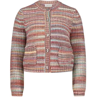 Cartoon Strickjacke bunt 40