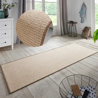 Bt Carpet Bouclé Küchenläufer 67 x 150 cm Beige