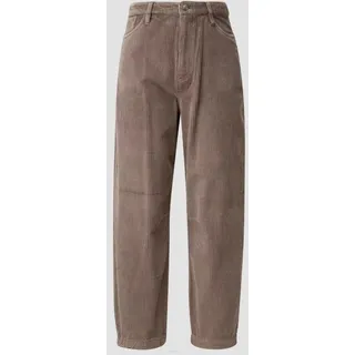 s.Oliver Cordhose Barrel Leg Braun 36