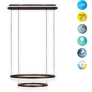 NÄVE Circulo 2-flg. Ø 60 cm rund schwarz/creme