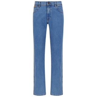 Wrangler 5-Pocket-Jeans Herren Jeans TEXAS GOOD SHOT Regular Straight (1-tlg) blau