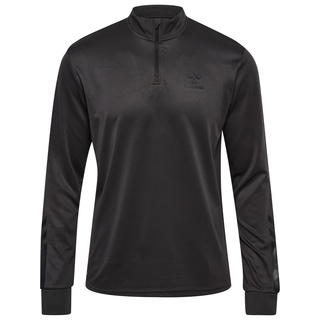 hummel Hmlactive Pl Half Zip Herren Multisport Sweatshirt Mit Kurzem Reißverschluss Mit Beecool Technologie