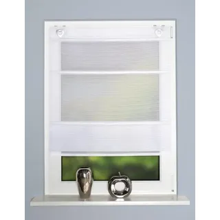 HOME WOHNIDEEN Bambus Uni 70 x 210 cm Weiß