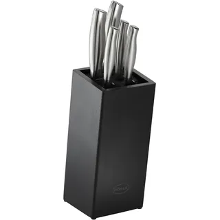 Rösle Basic Line Messerblock 6-tlg. Schwarz