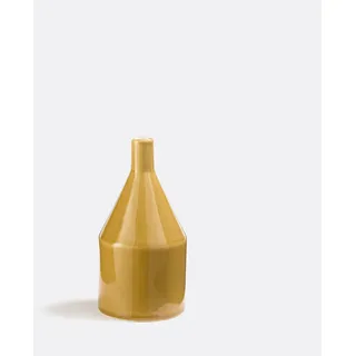 La Redoute Interieurs Vase Mirany, Keramik, H. 21 Cm Senfgelb