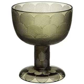 Iittala 1051297 Miranda Schale, Glas, moosgrün, 145mm