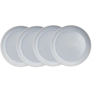 BUTLERS Frühstücksteller Ø22 cm grau 4er Set
