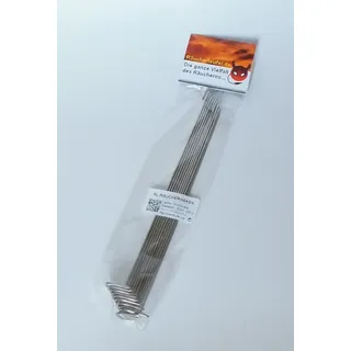 Räucherteufel Räucherhaken, Forellenräucherhaken 20cm 10 Stück