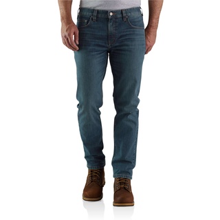 Carhartt Jeans Rugged Flex Relaxed Fit Tapered Jean 104960 Stretch Herren - canyon - W32/L30