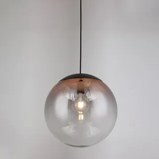 s.luce Progress 1-flg. Ø 30 cm rund Kupfer Glas