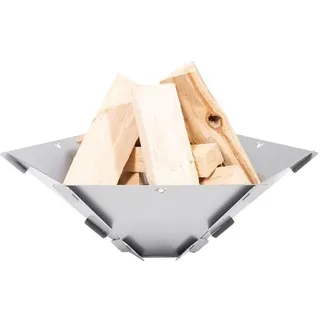 FENNEK Feuerschale Hexagon, Edelstahl