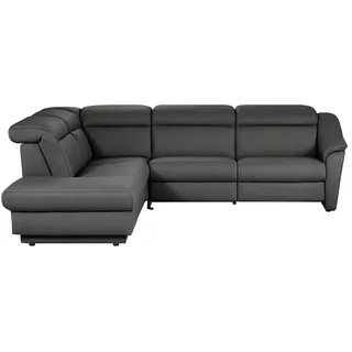 himolla Ecksofa Leder  9707 , braun , Maße (cm): B: 275 H: 84 T: 245.0