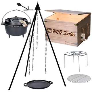 TALK-POINT Dreibein 7,5 l Gusseisen schwarz