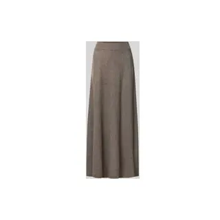 Wollrock mit Kaschmir-Anteil, Taupe, 38