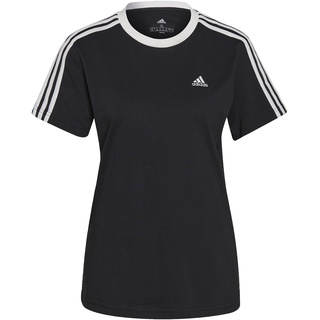Adidas Damen T-Shirt (Short Sleeve) W 3S Bf T, Black/White, GS1379, S/S