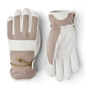 Hestra Voss CZone Skihandschuhe 5 finger beige 9